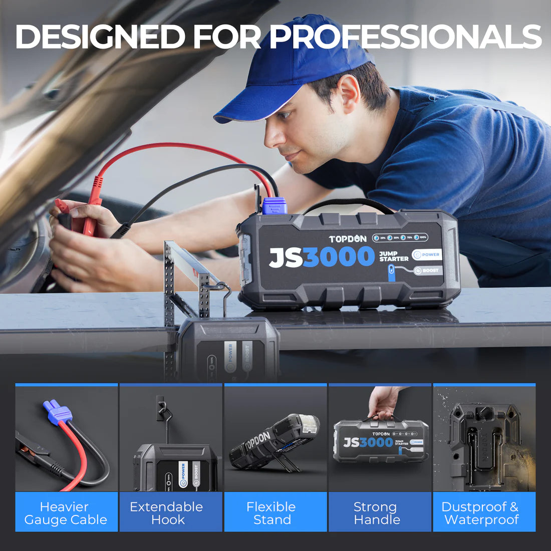 JUMPSURGE JS3000 JUMP STARTER