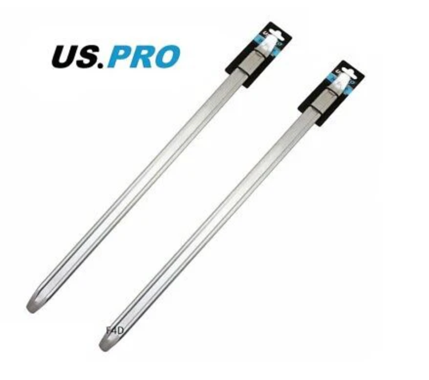 US PRO TYRE LEVER 2X 24" 600MM CAR VAN MOTORBIKE TRAILER 6873