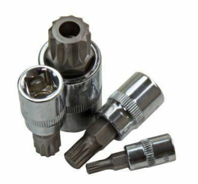 10pc Triple Square Bit Sockets in Eva Tray 3388