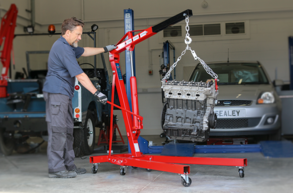 Folding Engine Crane 1 Tonne SC10