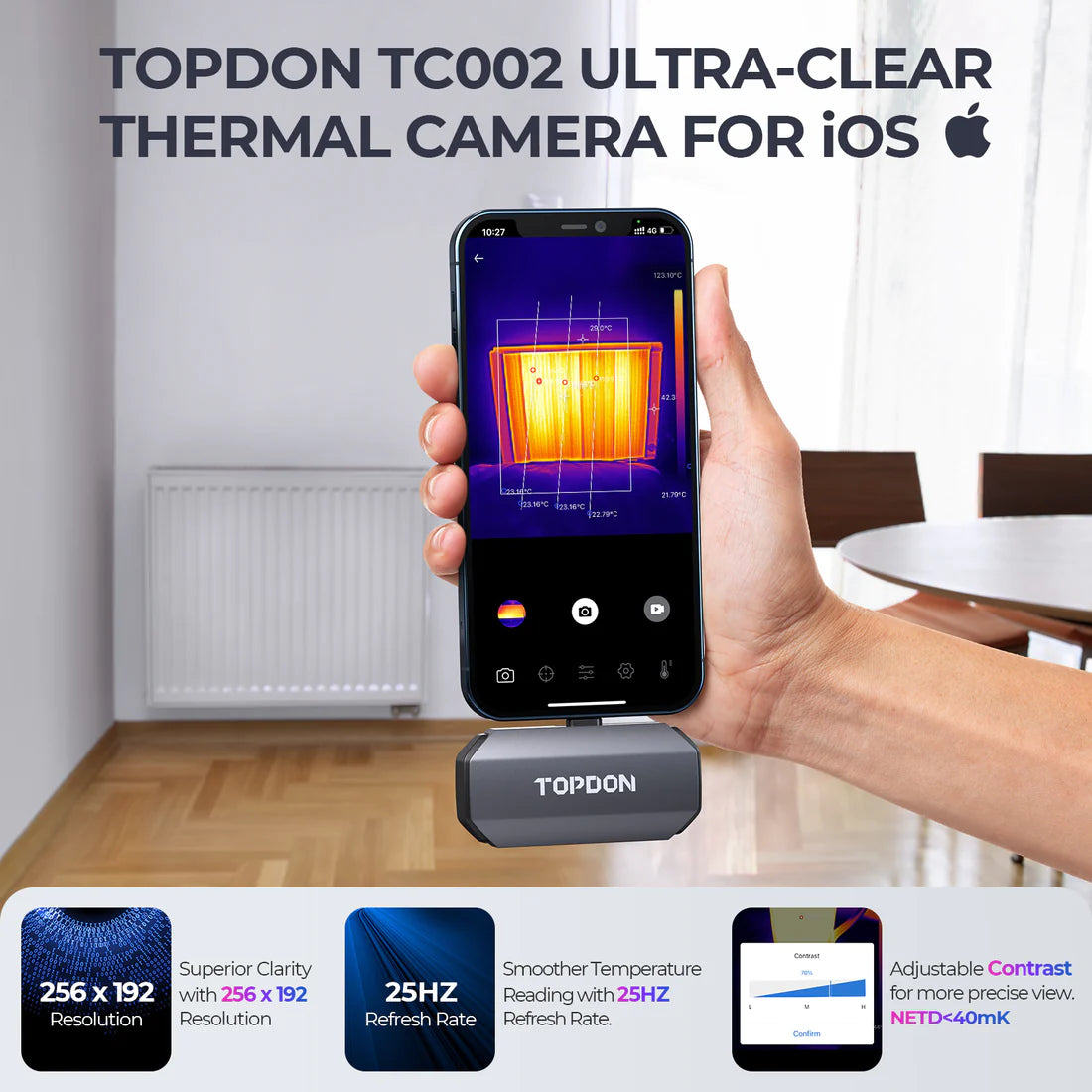 TC002 APPLE IPHONE THERMAL IMAGER