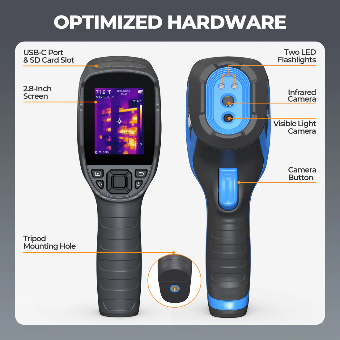 TC005 HANDHELD THERMAL CAMERA