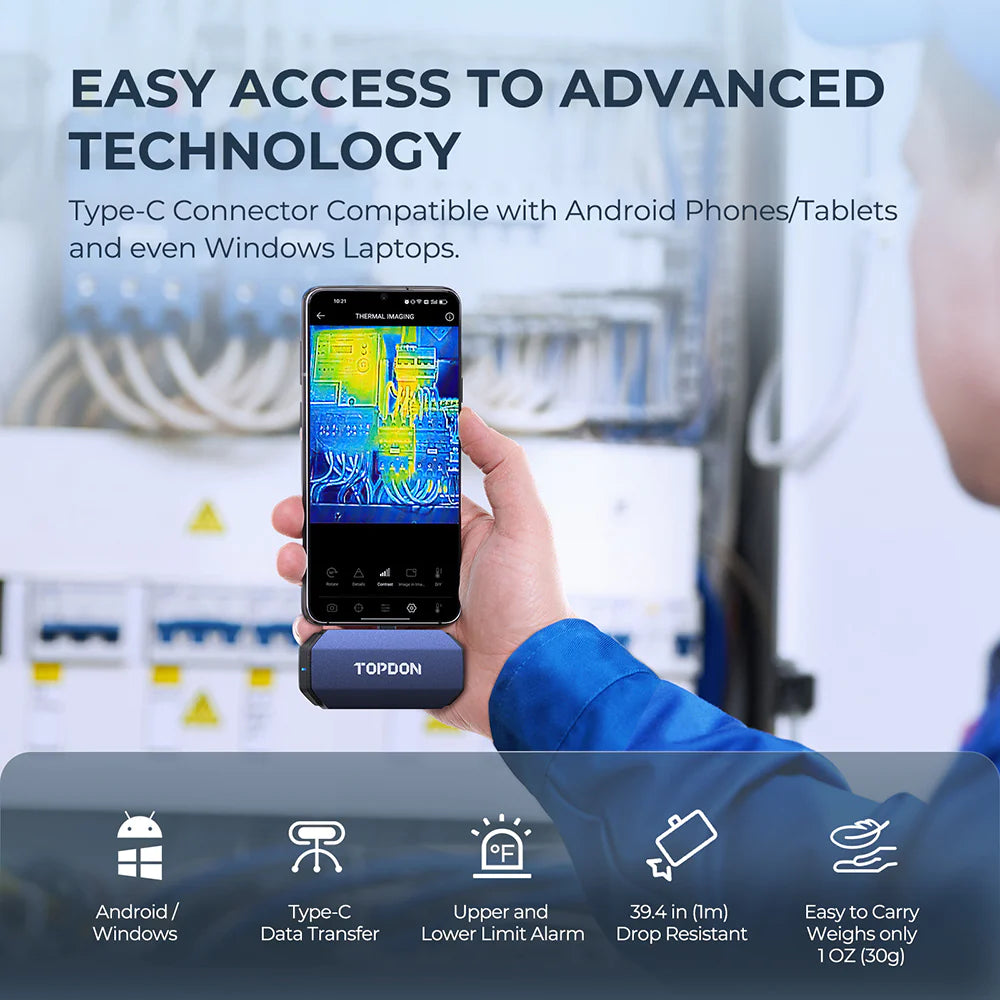 TC001 USB C ANDROID THERMAL IMAGER