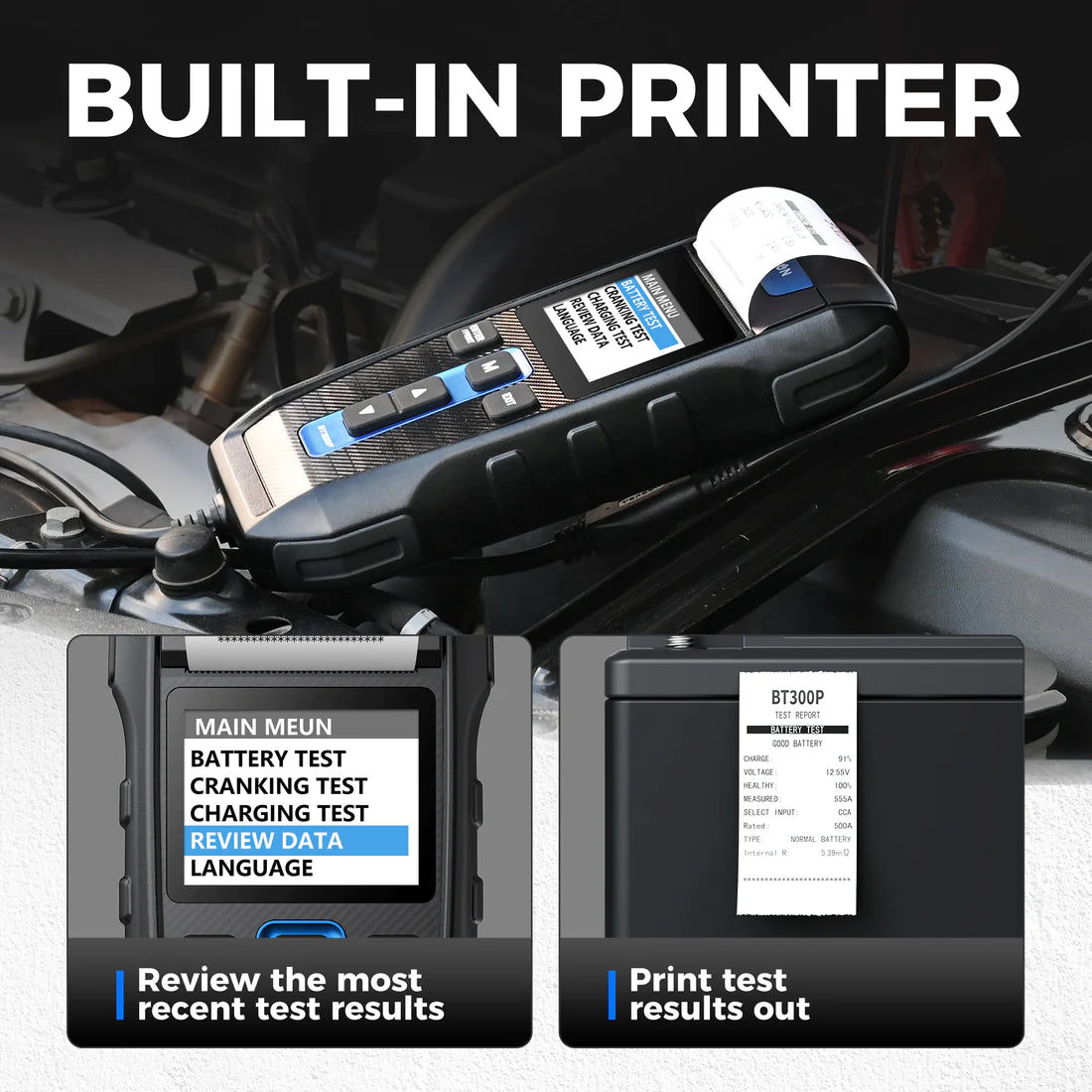 BT300P 12V BATTERY TESTER