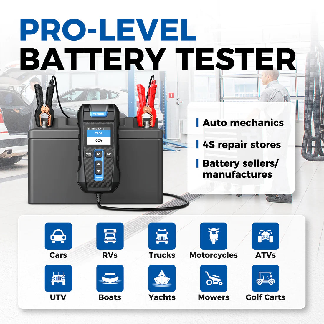 BT300P 12V BATTERY TESTER