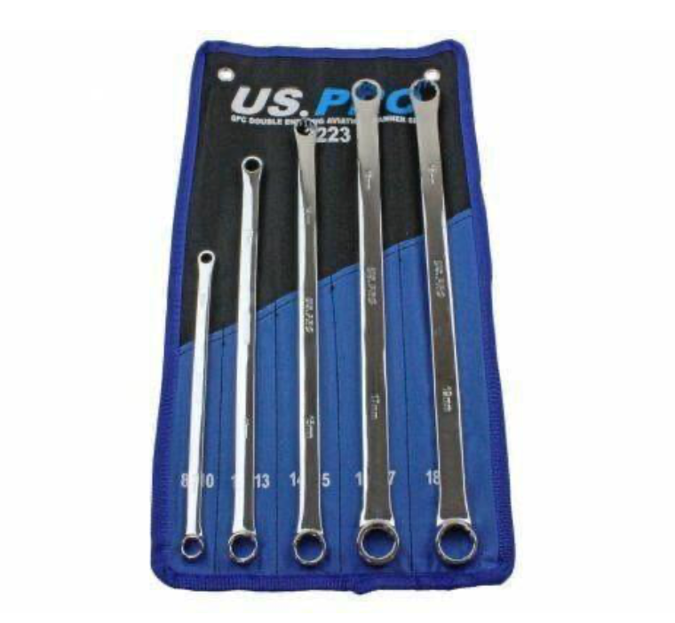 5pc Double End Ring Aviation Spanner Set 3223