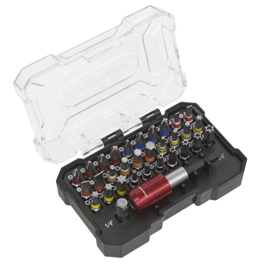 Premier Colour-Coded Power Tool Bit Set 32pc AK2110