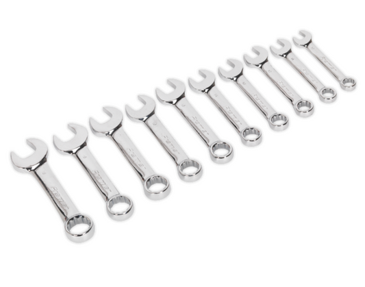 Premier Stubby Combination Spanner Set 10pc AK633