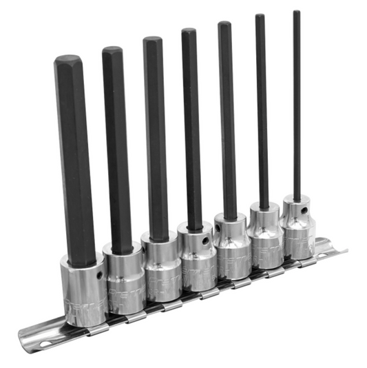Premier Hex Socket Bit Set 3/8"Sq Drive 110mm 7pc AK62254
