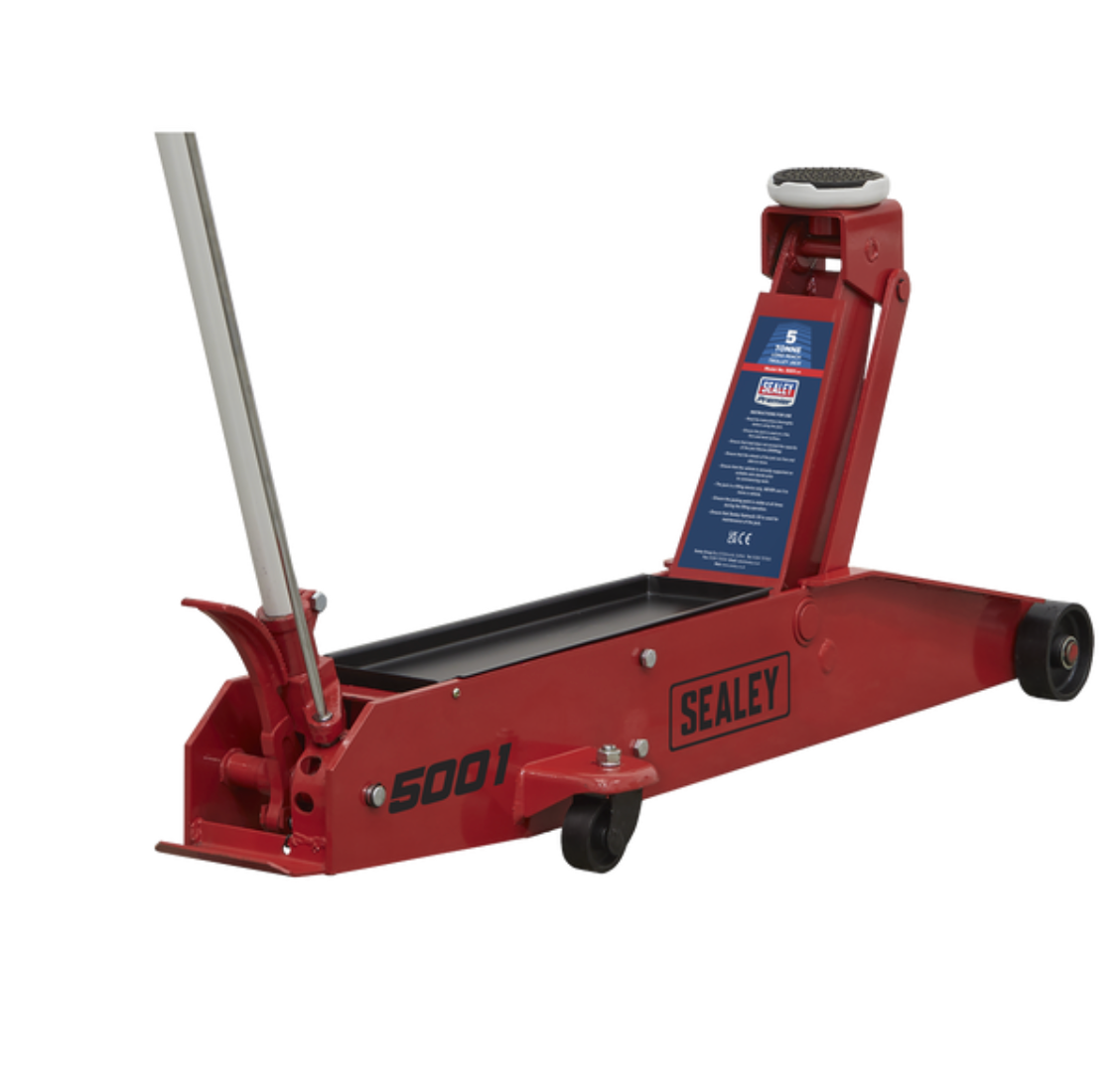 Premier Long Reach Trolley Jack 5 Tonne 5001