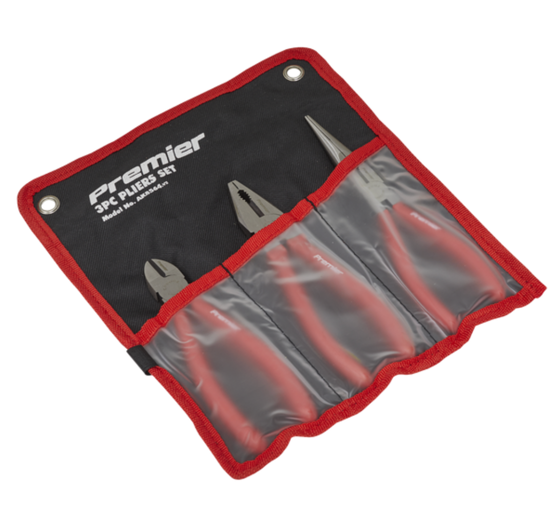 Premier Pliers Set 3pc AK8564