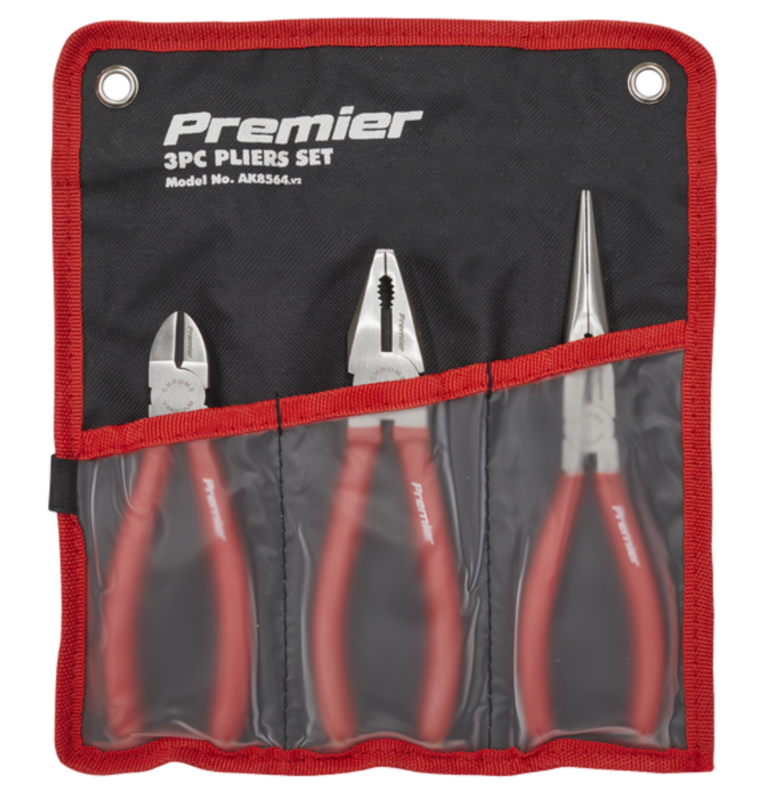 Premier Pliers Set 3pc AK8564