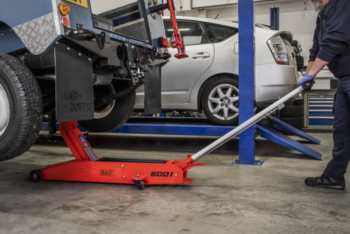 Premier Long Reach Trolley Jack 5 Tonne 5001