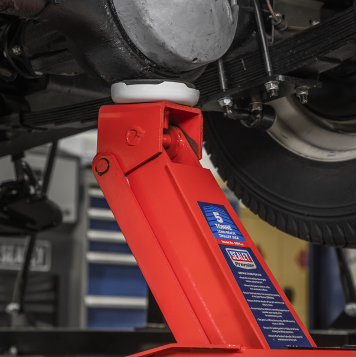 Premier Long Reach Trolley Jack 5 Tonne 5001
