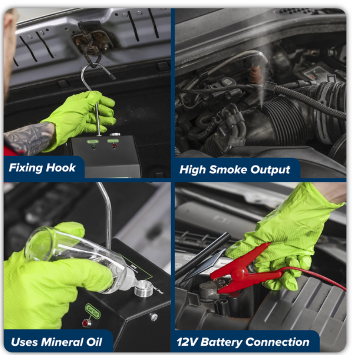 Leak Detector Smoke Diagnostic Tool VS872