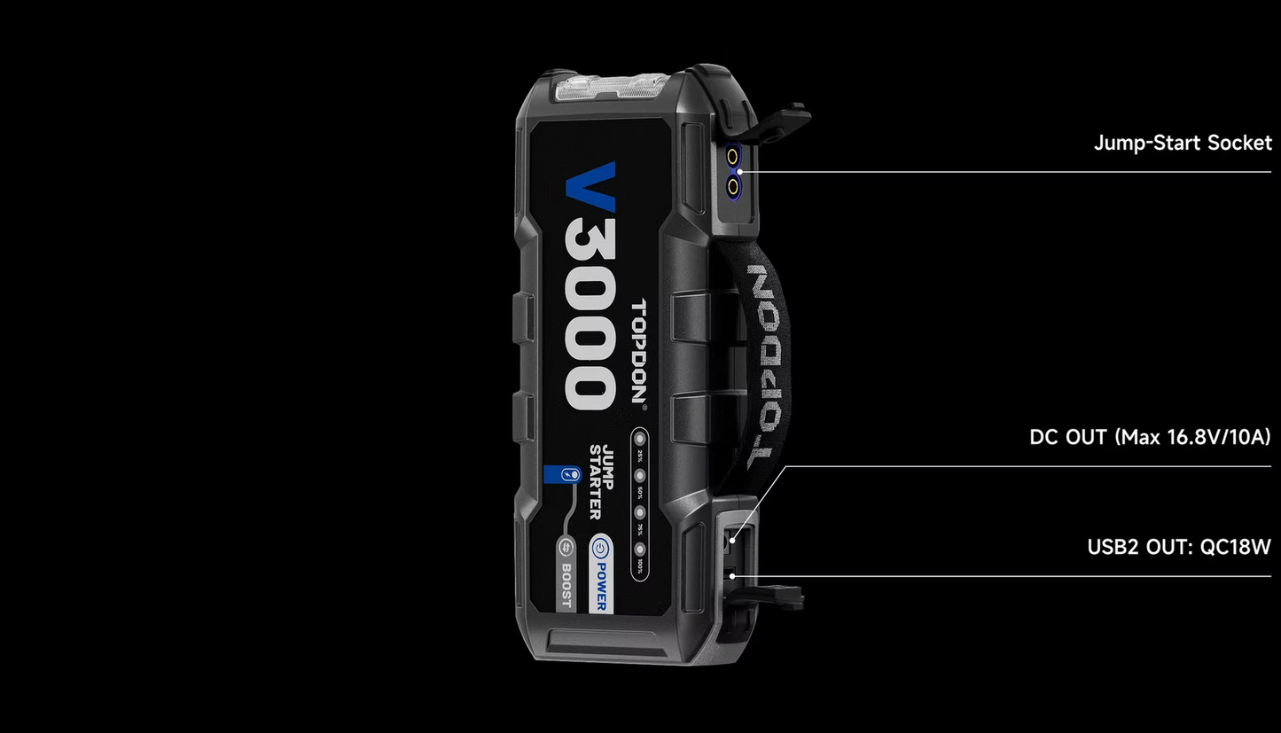 V3000 JUMP STARTER