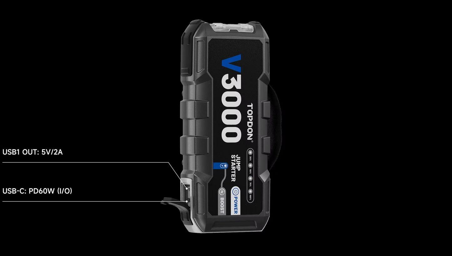 V3000 JUMP STARTER